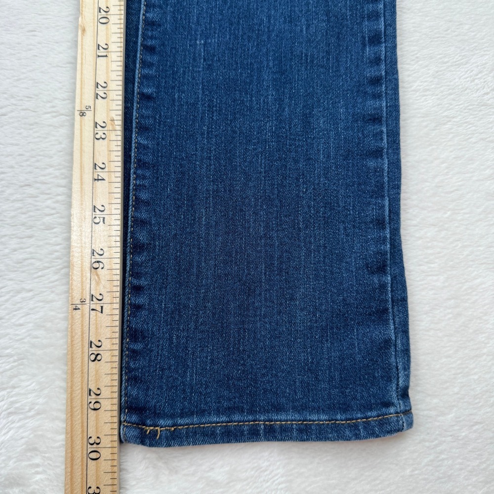 Signature by Levi Strauss Jeans Womens 12M Blue Mid Rise Straight Stretch‎ - Picture 7 of 14